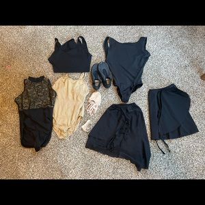 Lot of dance clothes